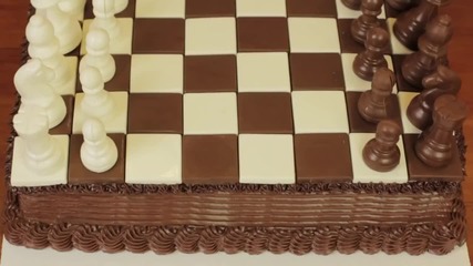 Как да си направим Торта - Шах - Chess Cake - Nerdy Nummies