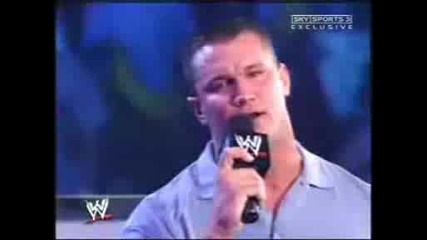 Undertaker Пребива Randy Orton