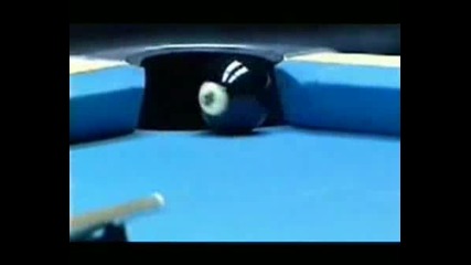 Pool - Силен Удар При Който Топката Излиза От Джоба