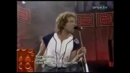 Foreigner - Urgent (stereo)