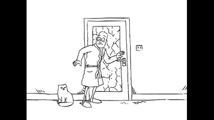 Simon's Cat 'let Me In!'