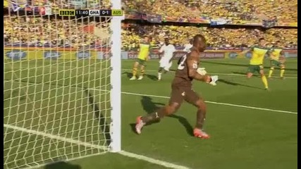 Ghana 0 - 1 Australia (goal Holman) 