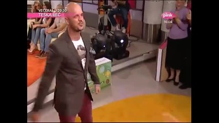 Boban Rajovic - Mus od cokolade - Nedeljno popodne Lea Kis (tv Pink 2013)