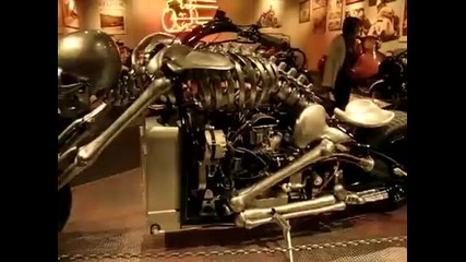 2006 Skeleton Bike (reminds Me of the Ghost Rider Bike) 