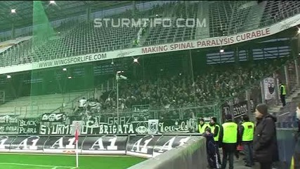 12.12.10 Ultras Sturm away in Salzburg