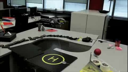 Невероятно домино направено от смартфони !