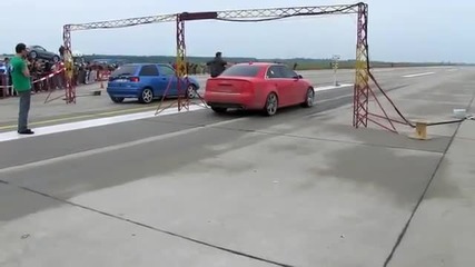 Seat Ibiza vs Audi Rs4