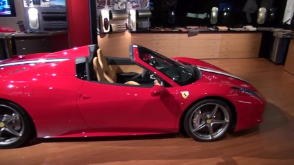 Ferrari 458 Spider Tailor Made: personalized! Geneva Salon 2013 with Gustav