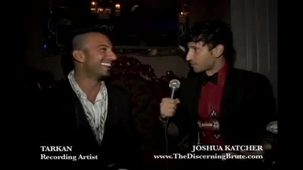 Tarkan~interview at Nyc 