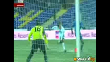 Лига Европа : Левски - Спортинг 1 - 0 
