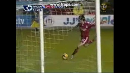 Уигън - Ливърпул 1:1 28.01.2009