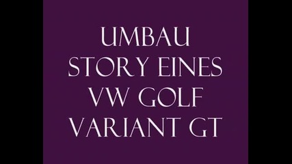 Tuning Golf Variant