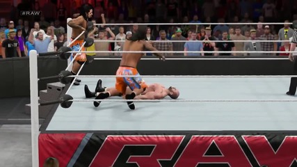 The Usos vs. Cesaro & Tyson Kidd - Fastlane Wwe 2k15 Simulation