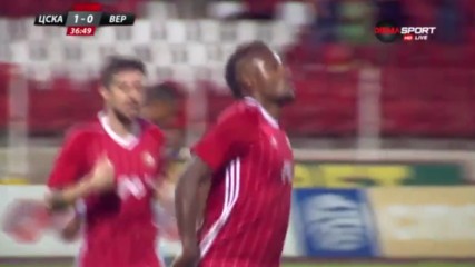 Голът на Густаво Кулма срещу Верея