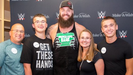 Braun Strowman's emotional meeting with his biggest fan