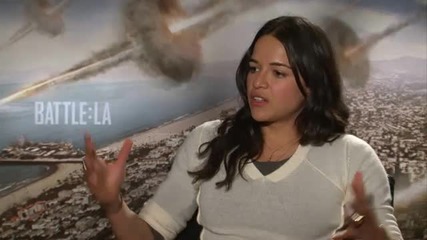 Battle Los Angeles Interview with Michelle Rodriguez 