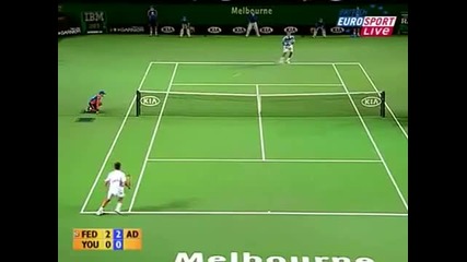 Страхотна точка - Роджър Федерер