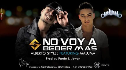 Няма да пия повече! - Alberto Stylee ft Maluma ( Official Remix ) • Превод •