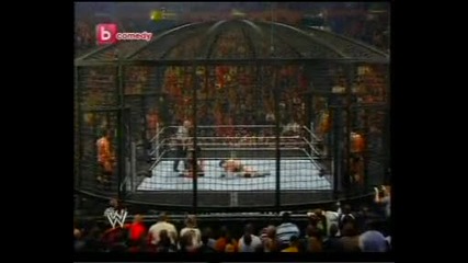 (bg Audio) Elimination chamber 2010 wwe championship part 1 ot 6 