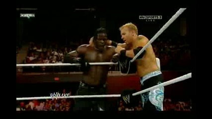 Wwe Raw 20.06.2011 Miz R-truth & Christian vs Аlex Riley, John Cena & Rand Оrton