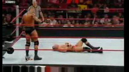 Raw 06/07/09 - Randy Orton vs. Ted Dibiase