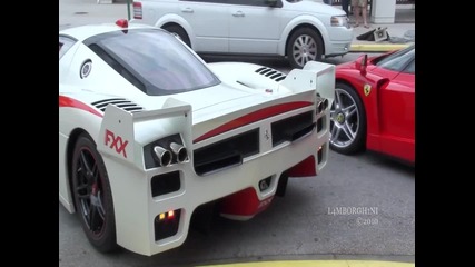Чудовищен Звук От Двигателя на Ferrari Fxx