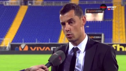 Емоционалният Томаш: Много ми е трудно, огромно браво на всички във Верея