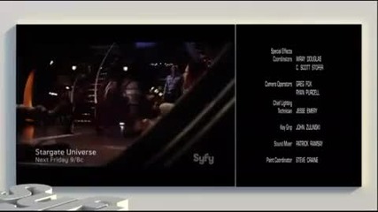 Stargate Universe - 1x20 - Incursion (part 2) Season Finale Trailer 