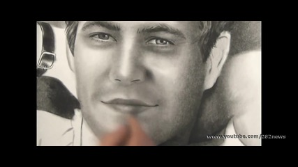 Портрет в памет на Paul Walker
