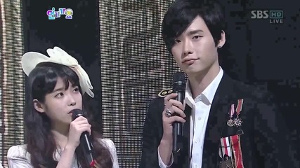 (hd) Ft Island - Interview (comeback stage) ~ Inkigayo (16.09.2012)