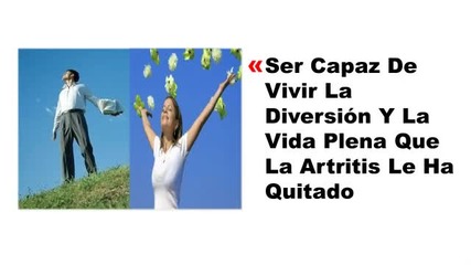 La Artritis Tiene Cura - Cure Su Artritis