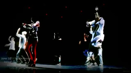 Michael Jackson We create the world we Live in-tribute June 2011, Color Remix Behind the Mask [hd] -