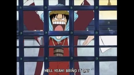One Piece Funny Scene #13 - Cage Antics
