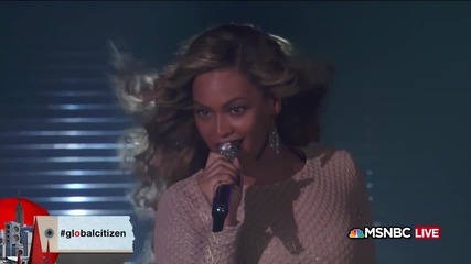 Beyoncé - 'halo' - 2015 Global Citizen Festival - Msnbc