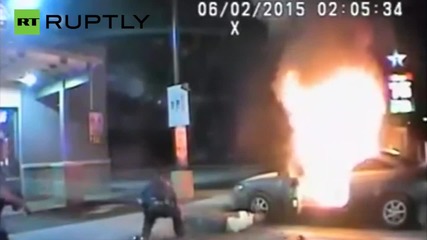 Полицаи предотвратяват опит на мъж да се самозапали