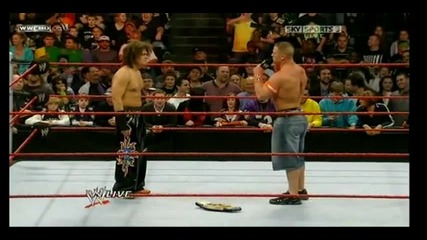 John Cena gets angry