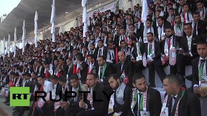 State of Palestine: TWO THOUSAND couples marry in Turkish-funded mass wedding