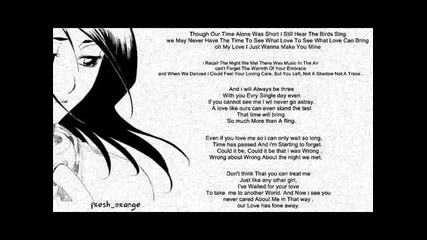 [anime] - I will always be three lyrics by me = ]