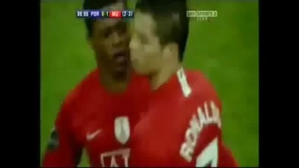 Cristiano Ronaldo - Free Kick vs Arsenal & Goal vs Porto - Champions League 