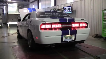 Dodge Challenger Srt8 Hennessey - Dyno Test