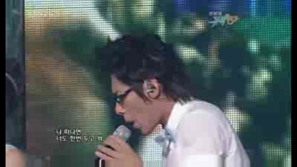 Ilac + Chae Rin - Peonhan Sarami Saengkyeoseo [music Bank 090605]