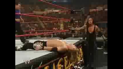 Edge Vs Batista Vs The Undertaker Pt1 16.12.2007