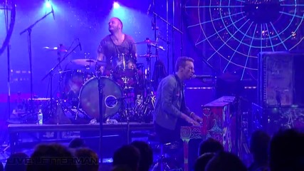 Coldplay - Clocks ( Live on Letterman )