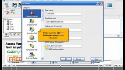 How to Configure Eudora by www.vivahost.com
