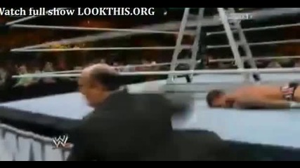 Wwe Money in the bank 2013 Raw - Пол Хеймън обърна гръб на Сием Пънк