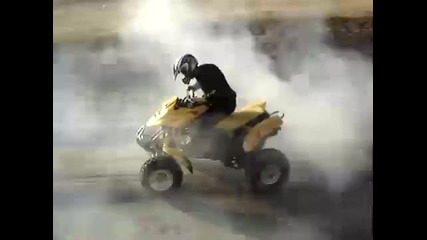 atv burnout