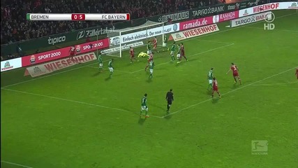 Вердер Бремен - Байерн Мюнхен 0:7