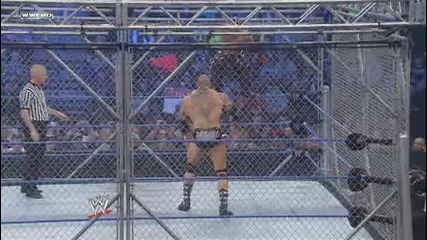Wwe Smackdown 15.01.10 Batista vs Rey Mysterio ( Stell Cage Match )