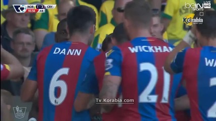 Норич 1:3 Кристъл Палас 08.08.2015