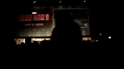 Пресконференция за предстоящия велик филм Железният Човек 3 (2013) - част 1/2